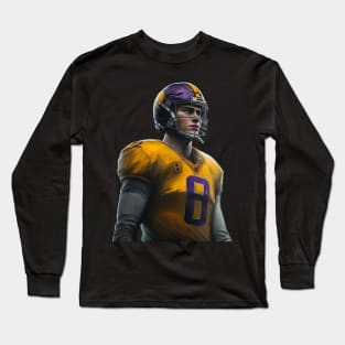 Joe Burrow artwork T-shirt and Accessories for football fans Long Sleeve T-Shirt